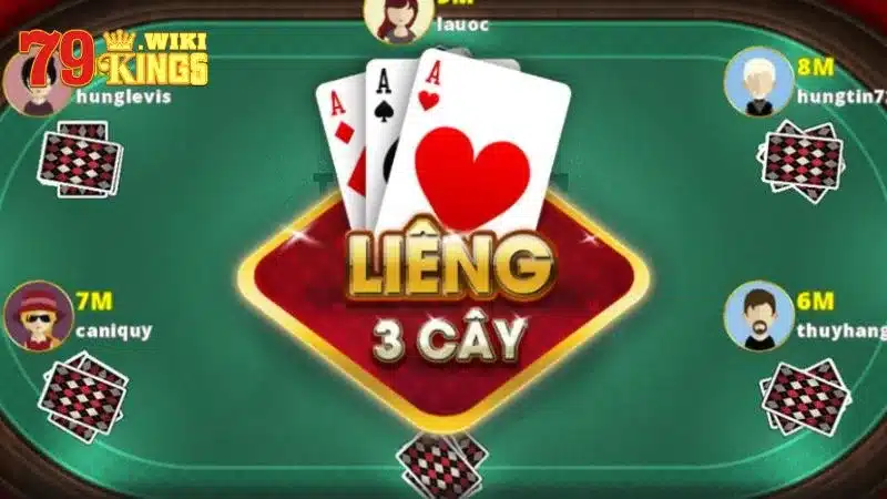 Tổng quan về trò chơi liêng 3 cây online